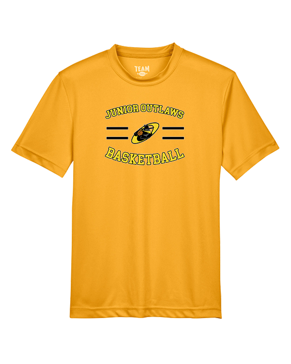 Idaho Junior Outlaws Basketball Curve - Youth Performance Shirt