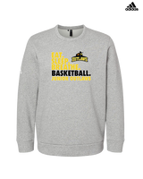 Idaho Junior Outlaws Basketball Eat Sleep Breathe - Mens Adidas Crewneck