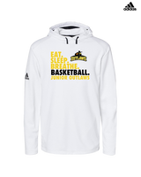 Idaho Junior Outlaws Basketball Eat Sleep Breathe - Mens Adidas Hoodie
