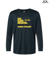 Idaho Junior Outlaws Basketball Eat Sleep Breathe - Mens Oakley Longsleeve