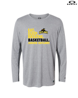 Idaho Junior Outlaws Basketball Eat Sleep Breathe - Mens Oakley Longsleeve