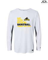 Idaho Junior Outlaws Basketball Eat Sleep Breathe - Mens Oakley Longsleeve