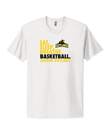 Idaho Junior Outlaws Basketball Eat Sleep Breathe - Mens Select Cotton T-Shirt