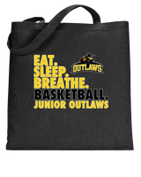 Idaho Junior Outlaws Basketball Eat Sleep Breathe - Tote