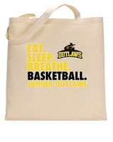 Idaho Junior Outlaws Basketball Eat Sleep Breathe - Tote
