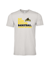 Idaho Junior Outlaws Basketball Eat Sleep Breathe - Tri-Blend Shirt