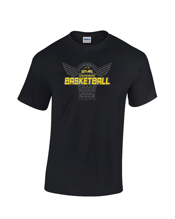 Idaho Junior Outlaws Basketball Nothing But Net - Cotton T-Shirt