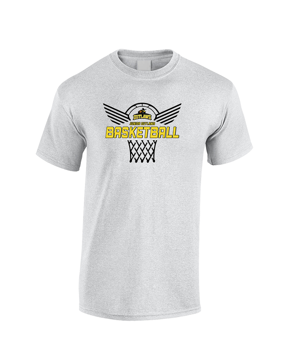 Idaho Junior Outlaws Basketball Nothing But Net - Cotton T-Shirt