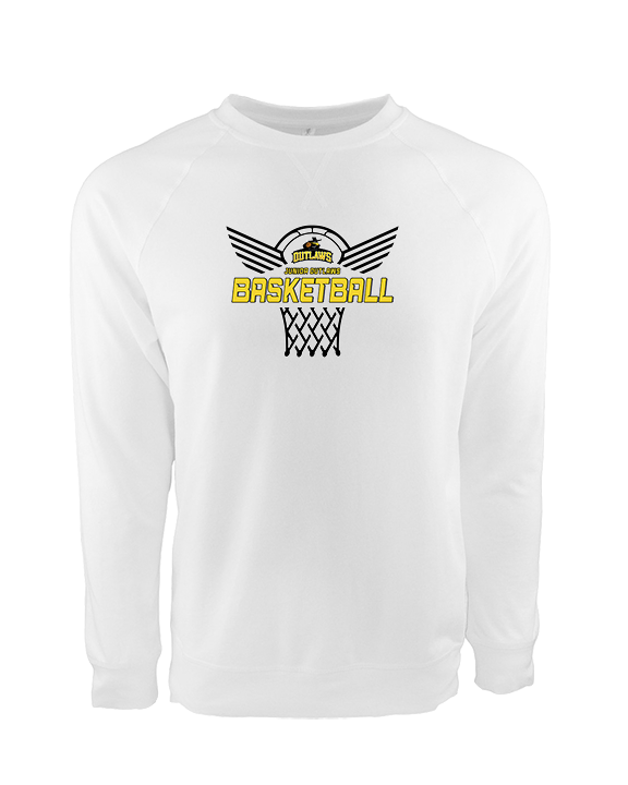 Idaho Junior Outlaws Basketball Nothing But Net - Crewneck Sweatshirt