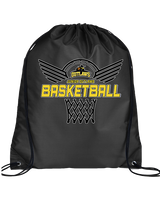 Idaho Junior Outlaws Basketball Nothing But Net - Drawstring Bag