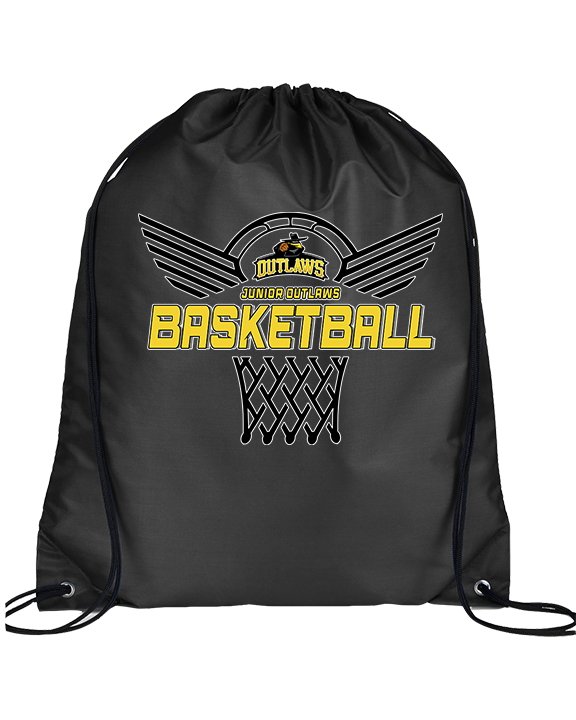 Idaho Junior Outlaws Basketball Nothing But Net - Drawstring Bag