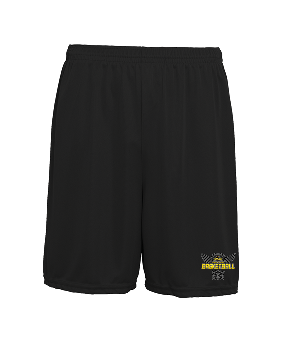 Idaho Junior Outlaws Basketball Nothing But Net - Mens 7inch Training Shorts