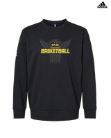 Idaho Junior Outlaws Basketball Nothing But Net - Mens Adidas Crewneck