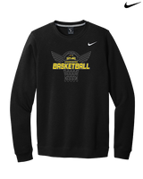 Idaho Junior Outlaws Basketball Nothing But Net - Mens Nike Crewneck