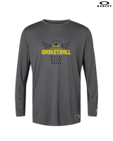 Idaho Junior Outlaws Basketball Nothing But Net - Mens Oakley Longsleeve