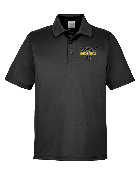 Idaho Junior Outlaws Basketball Nothing But Net - Mens Polo
