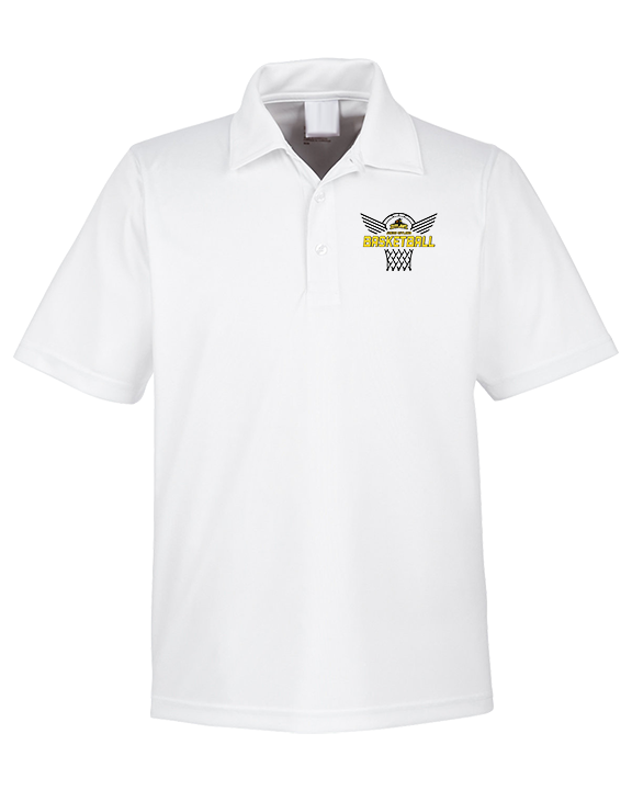 Idaho Junior Outlaws Basketball Nothing But Net - Mens Polo