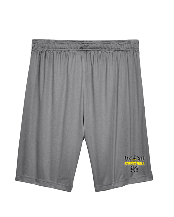 Idaho Junior Outlaws Basketball Nothing But Net - Mens Training Shorts with Pockets