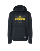 Idaho Junior Outlaws Basketball Nothing But Net - Oakley Performance Hoodie