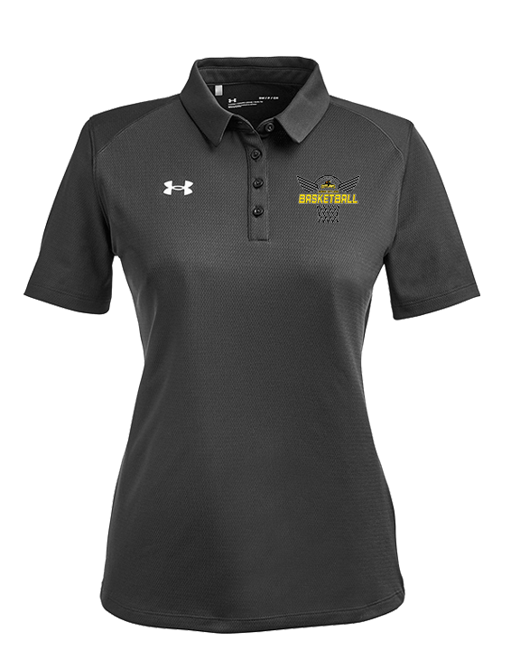 Idaho Junior Outlaws Basketball Nothing But Net - Under Armour Ladies Tech Polo