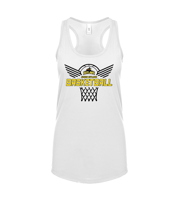 Idaho Junior Outlaws Basketball Nothing But Net - Womens Tank Top