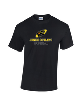 Idaho Junior Outlaws Basketball Shadow - Cotton T-Shirt