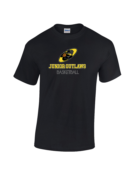 Idaho Junior Outlaws Basketball Shadow - Cotton T-Shirt