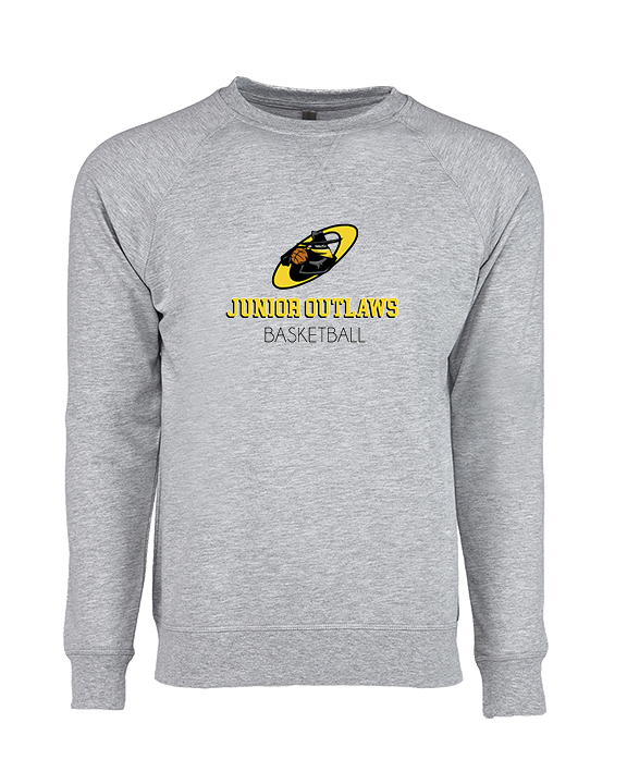 Idaho Junior Outlaws Basketball Shadow - Crewneck Sweatshirt
