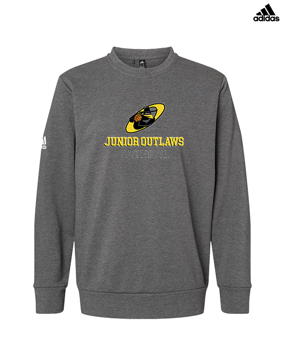 Idaho Junior Outlaws Basketball Shadow - Mens Adidas Crewneck