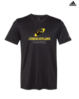 Idaho Junior Outlaws Basketball Shadow - Mens Adidas Performance Shirt