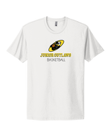 Idaho Junior Outlaws Basketball Shadow - Mens Select Cotton T-Shirt
