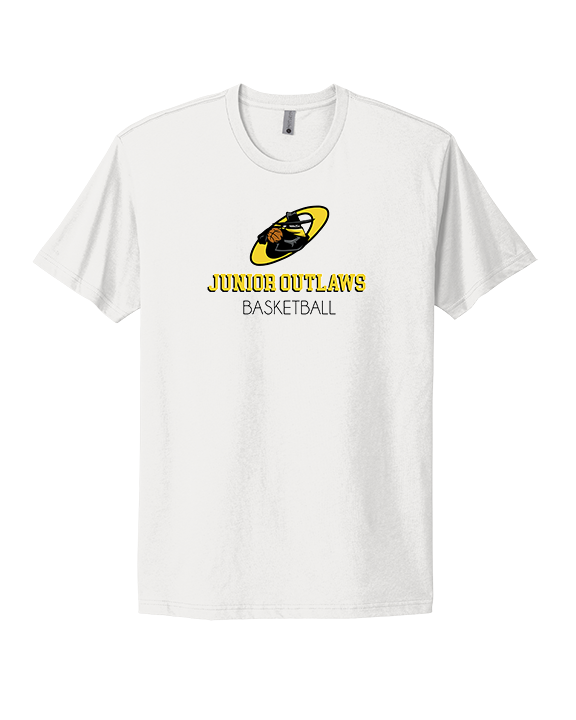 Idaho Junior Outlaws Basketball Shadow - Mens Select Cotton T-Shirt