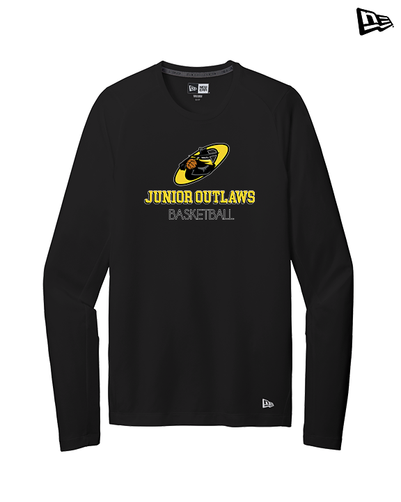 Idaho Junior Outlaws Basketball Shadow - New Era Performance Long Sleeve