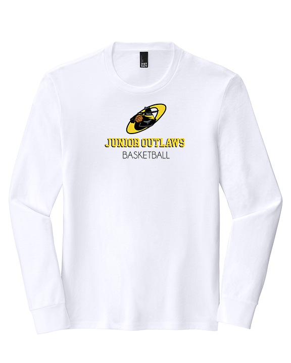 Idaho Junior Outlaws Basketball Shadow - Tri-Blend Long Sleeve