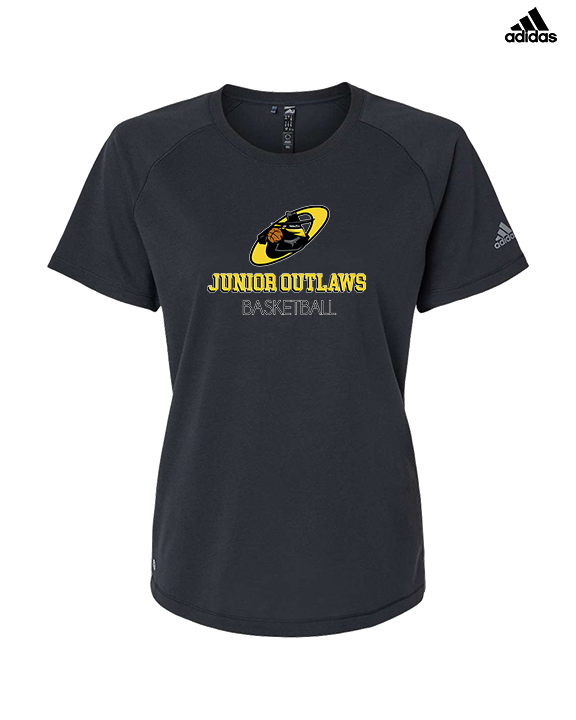 Idaho Junior Outlaws Basketball Shadow - Womens Adidas Performance Shirt