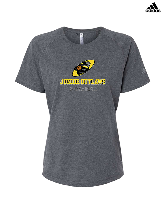 Idaho Junior Outlaws Basketball Shadow - Womens Adidas Performance Shirt