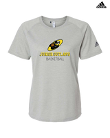 Idaho Junior Outlaws Basketball Shadow - Womens Adidas Performance Shirt