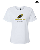 Idaho Junior Outlaws Basketball Shadow - Womens Adidas Performance Shirt
