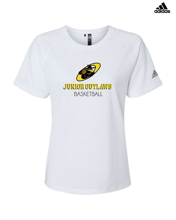 Idaho Junior Outlaws Basketball Shadow - Womens Adidas Performance Shirt