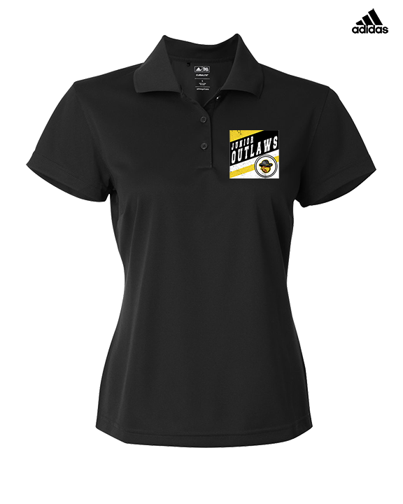 Idaho Junior Outlaws Basketball Square - Adidas Womens Polo