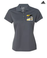 Idaho Junior Outlaws Basketball Square - Adidas Womens Polo