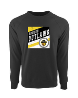 Idaho Junior Outlaws Basketball Square - Crewneck Sweatshirt