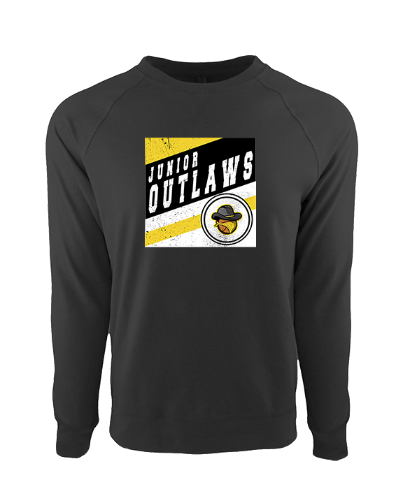 Idaho Junior Outlaws Basketball Square - Crewneck Sweatshirt