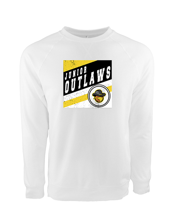 Idaho Junior Outlaws Basketball Square - Crewneck Sweatshirt