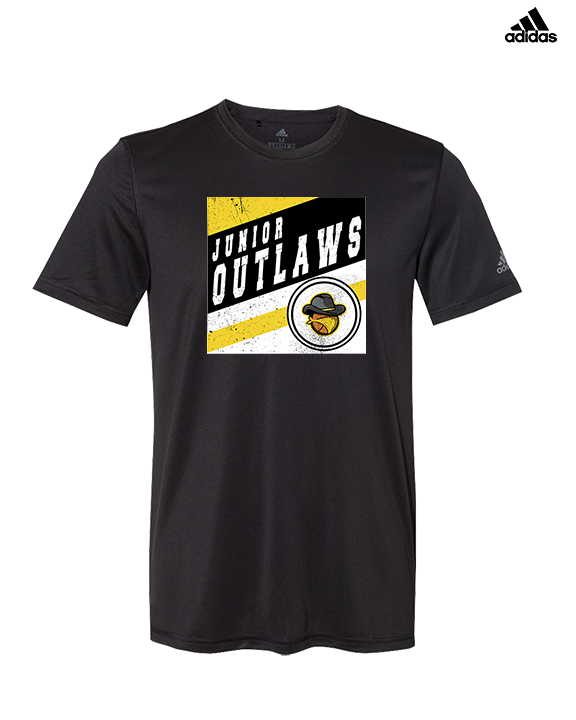 Idaho Junior Outlaws Basketball Square - Mens Adidas Performance Shirt