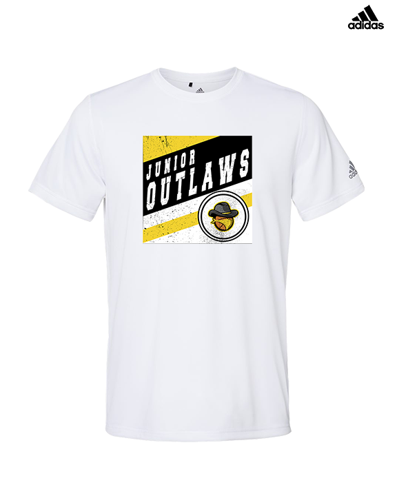 Idaho Junior Outlaws Basketball Square - Mens Adidas Performance Shirt