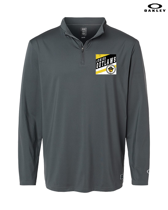 Idaho Junior Outlaws Basketball Square - Mens Oakley Quarter Zip