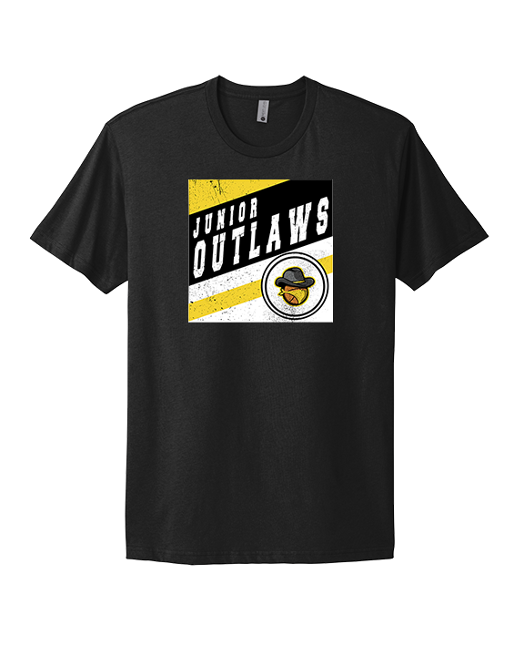 Idaho Junior Outlaws Basketball Square - Mens Select Cotton T-Shirt