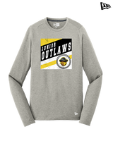 Idaho Junior Outlaws Basketball Square - New Era Performance Long Sleeve