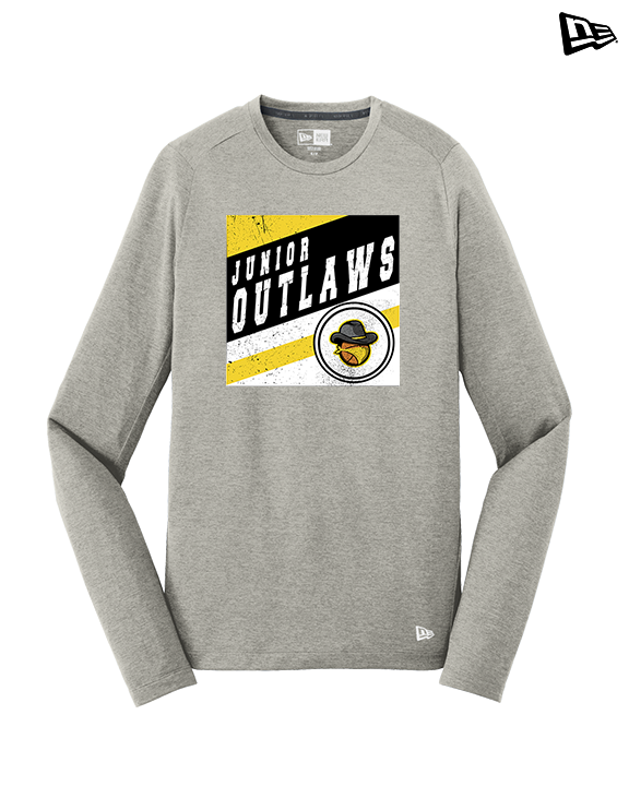 Idaho Junior Outlaws Basketball Square - New Era Performance Long Sleeve